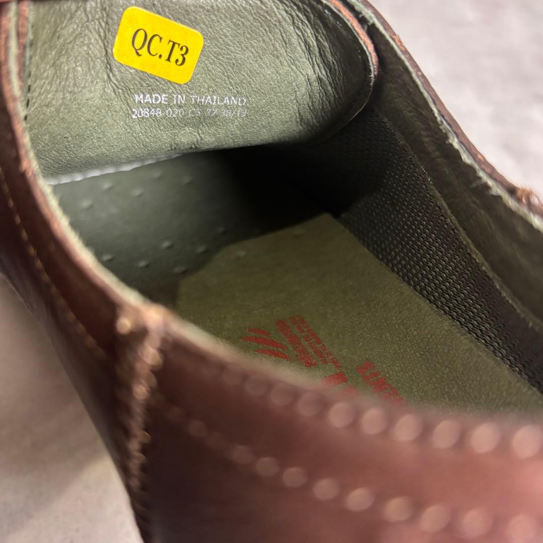 未使用品 カンペール ペウカミ レザースニーカー　ブラウン　37