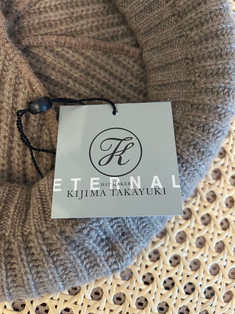 【新品タグ付き】ETERNAL KIJIMA TAKAYUKI カシミヤベレー帽
