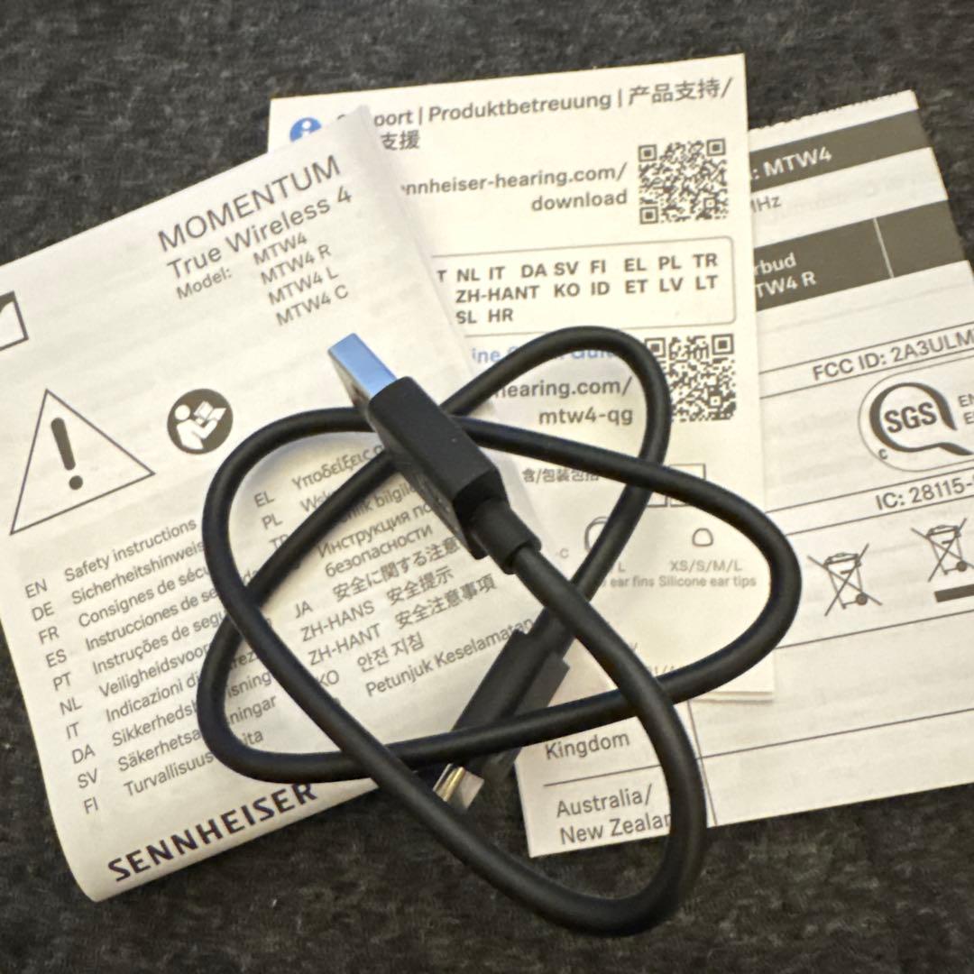 【ケース付】Sennheiser Momentum True Wireless4