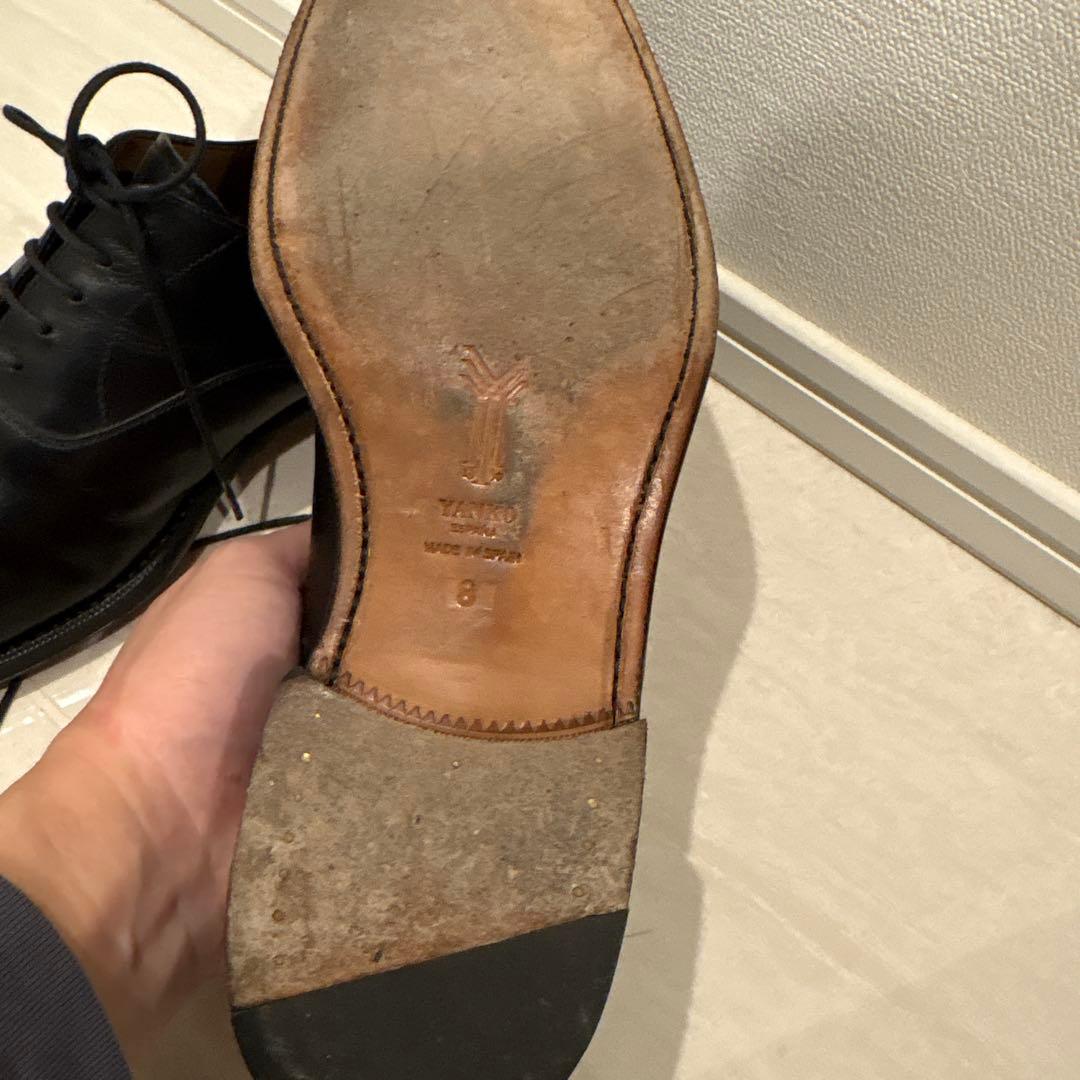 【美品】YANKO size8 ストレートチップ