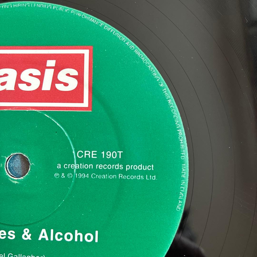 UKオリジナル 12“ Oasis / Cigarettes & Alcohol