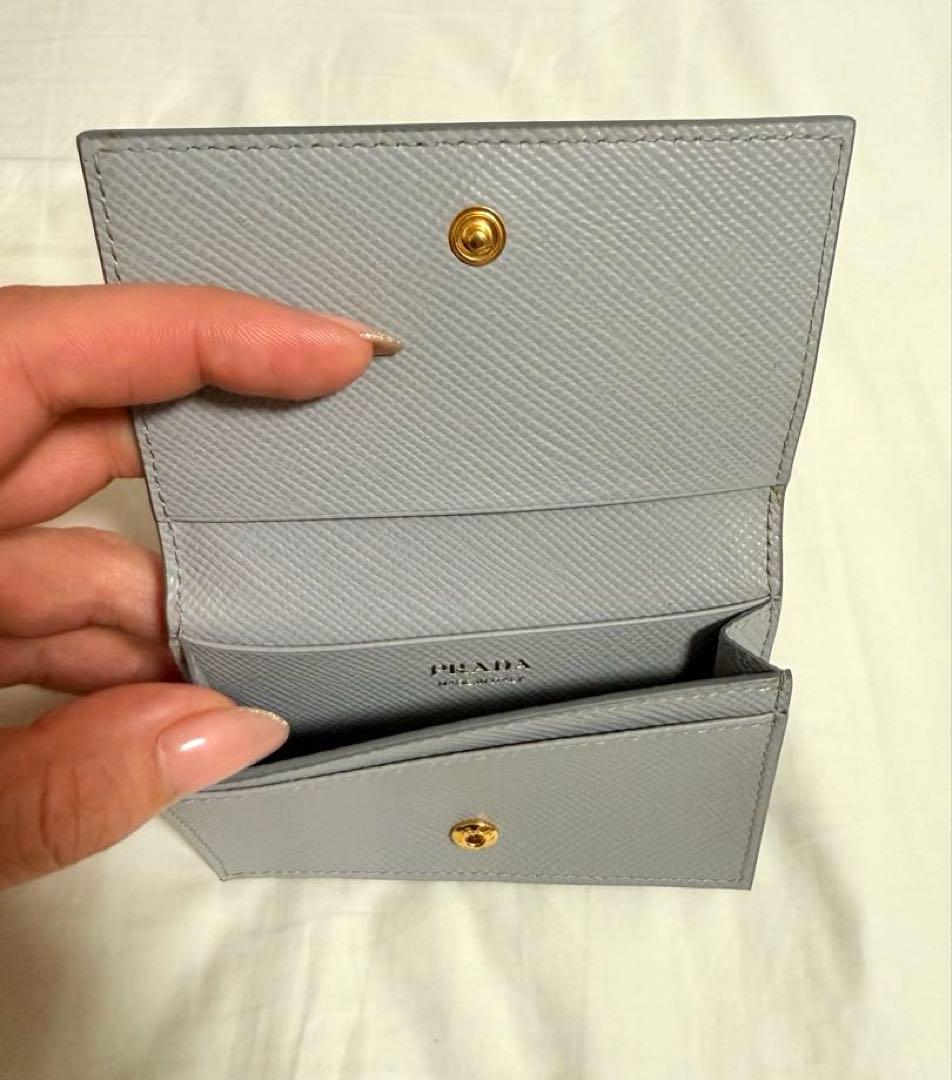 PRADA プラダ　サフィアーノ　名刺入れ