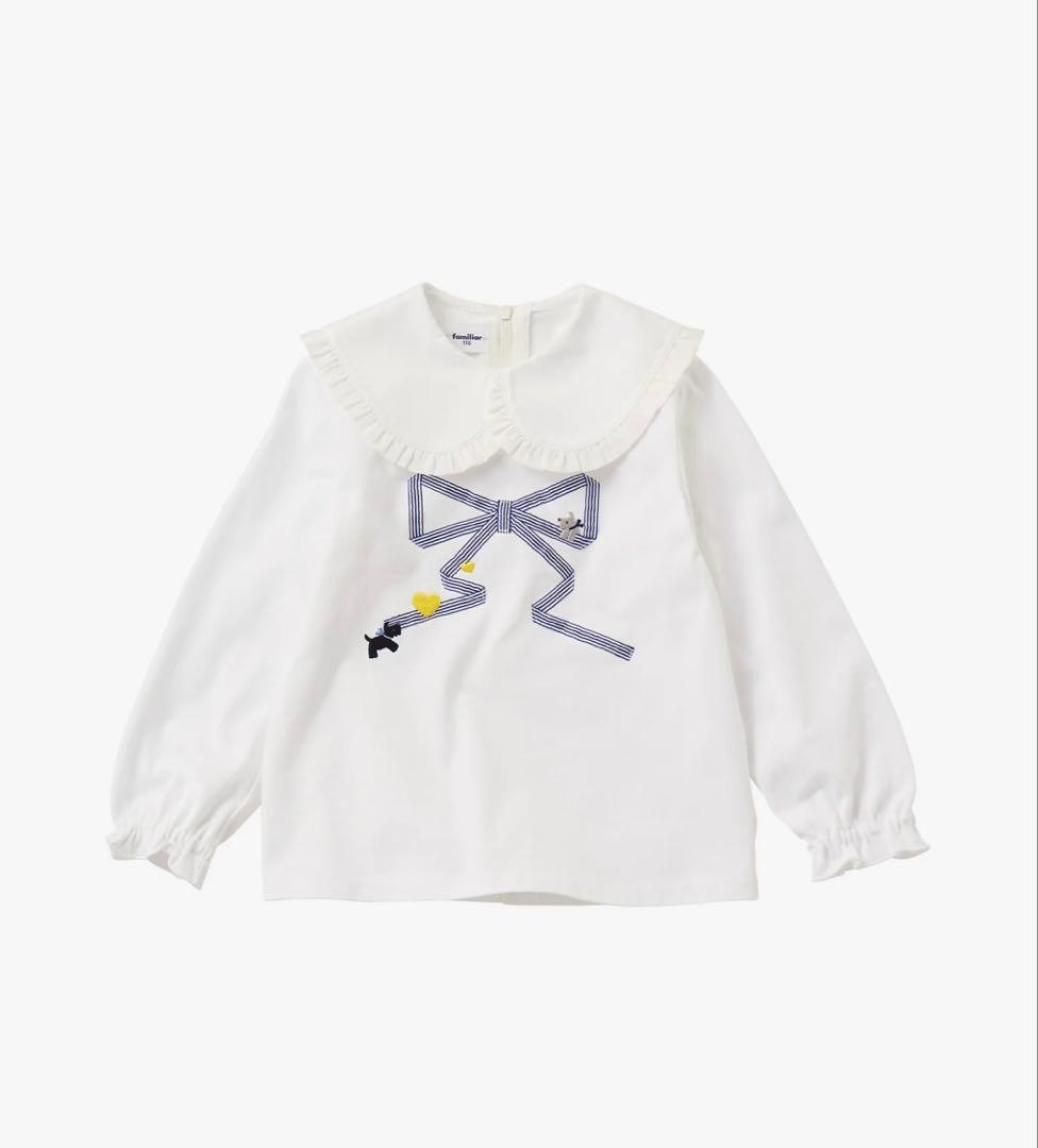 次*き様 【新品未使用タグ付き】 familiar ファミリア ブラウス