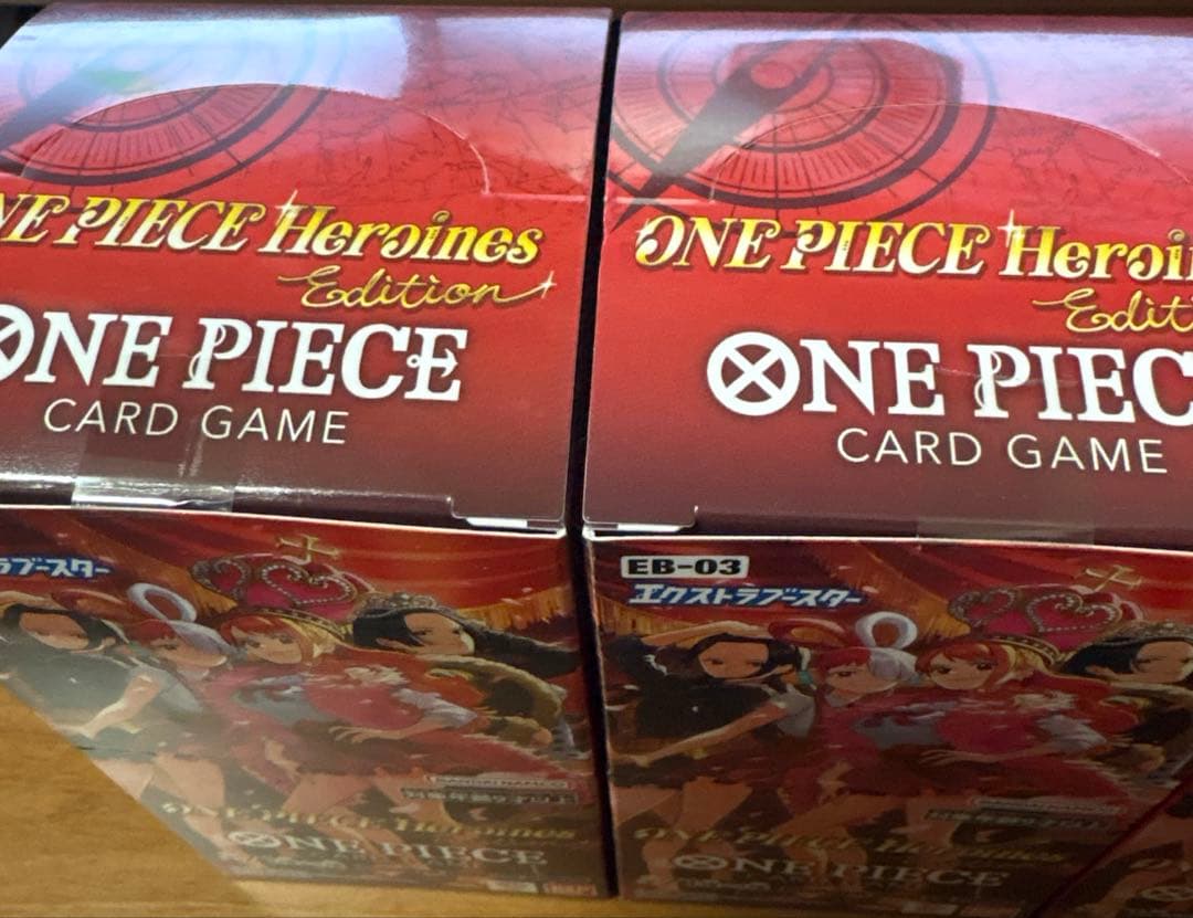【新品•未開封】ワンピースカード　ヒロインズエディション　3BOX