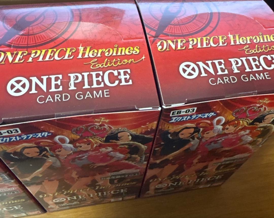 【新品•未開封】ワンピースカード　ヒロインズエディション　3BOX