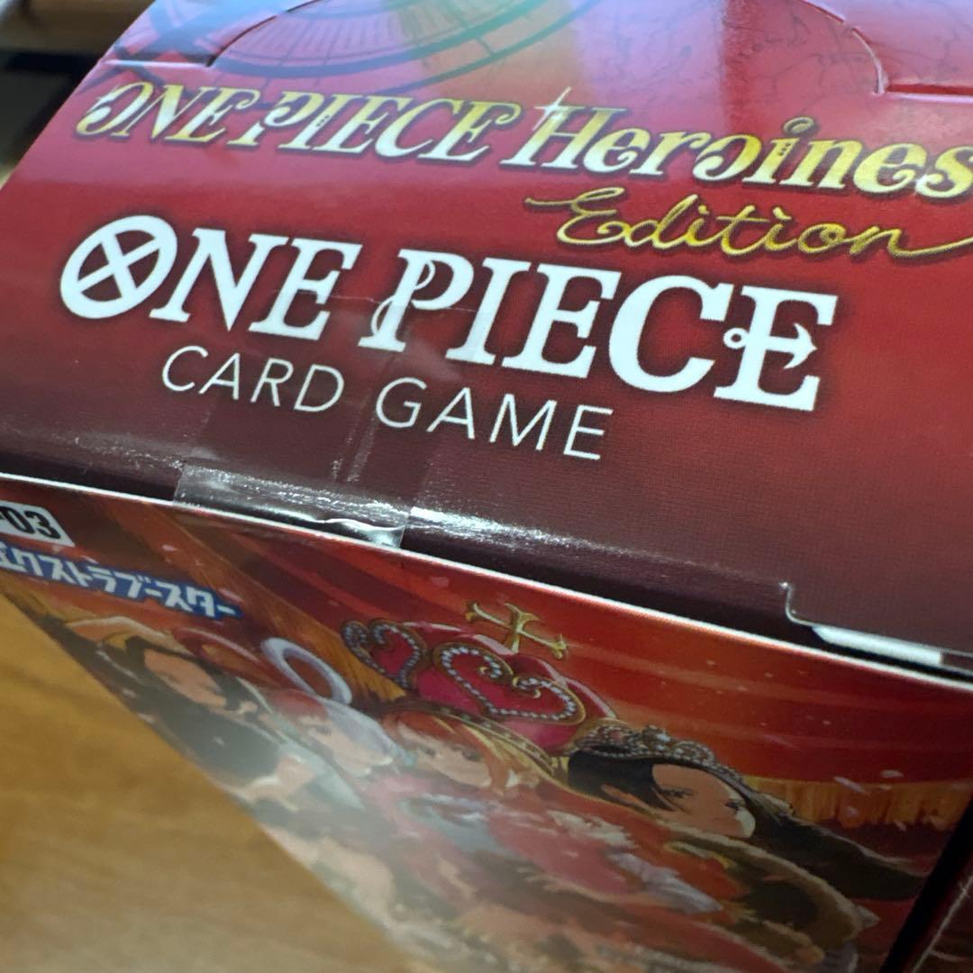 【新品•未開封】ワンピースカード　ヒロインズエディション　3BOX