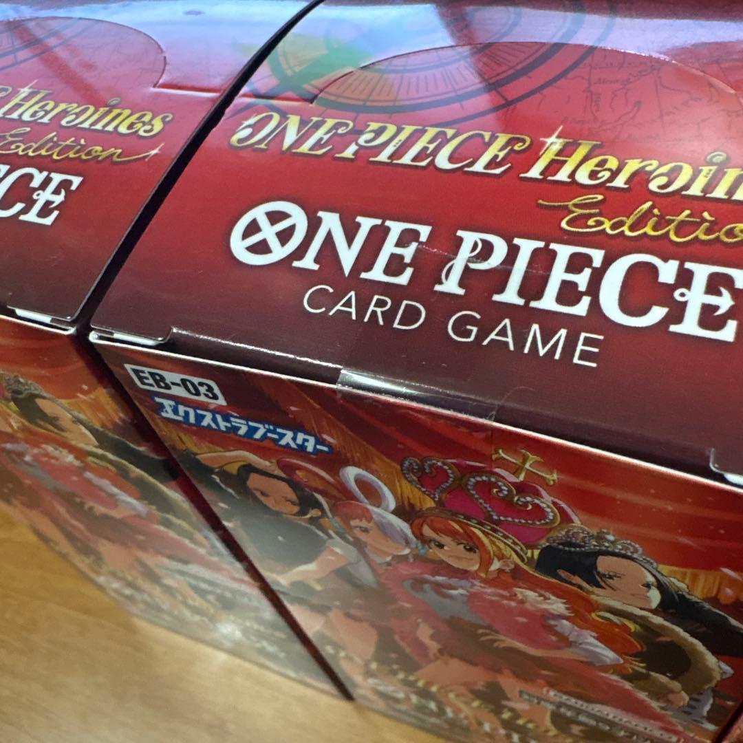 【新品•未開封】ワンピースカード　ヒロインズエディション　3BOX