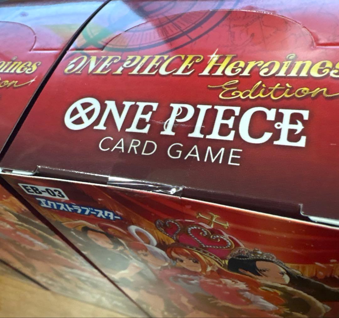 【新品•未開封】ワンピースカード　ヒロインズエディション　3BOX