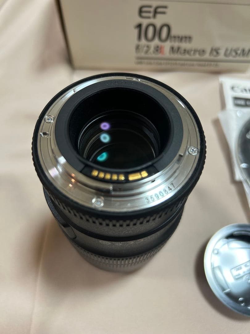 【美品】Canon EF 100mm f/2.8L IS USM マクロレンズ