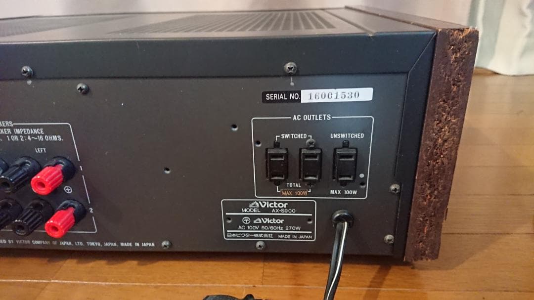 Victor ビクター プリメインアンプ AX-S900