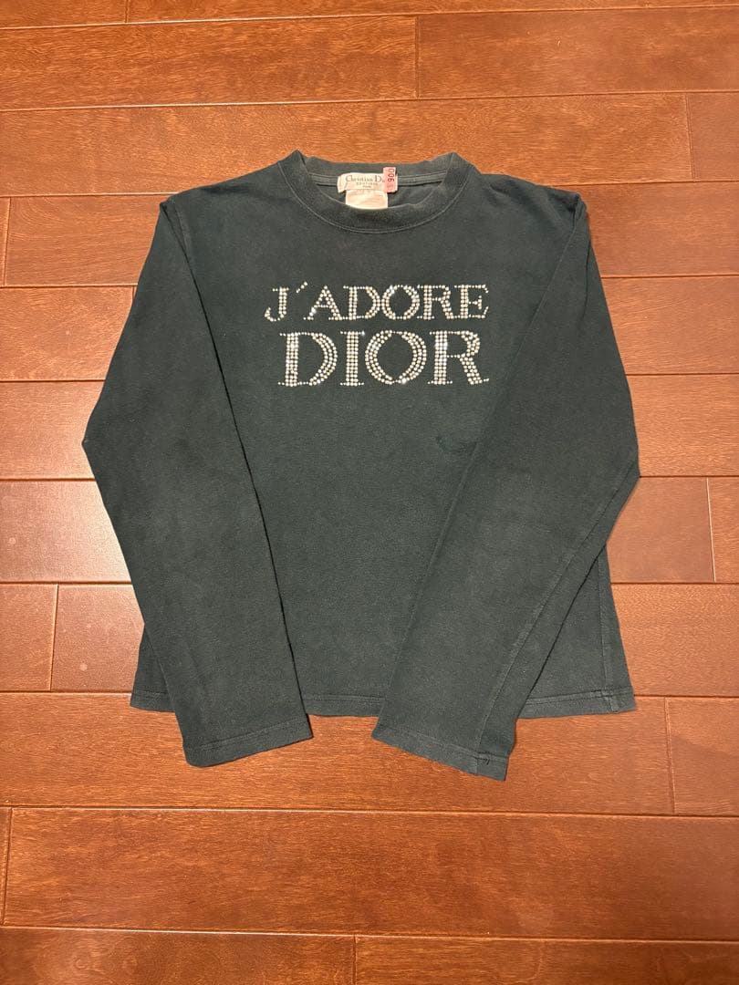 ★お値下げ★⭐︎Christian Dior ディオールストーン 　付きTシャツ⭐︎