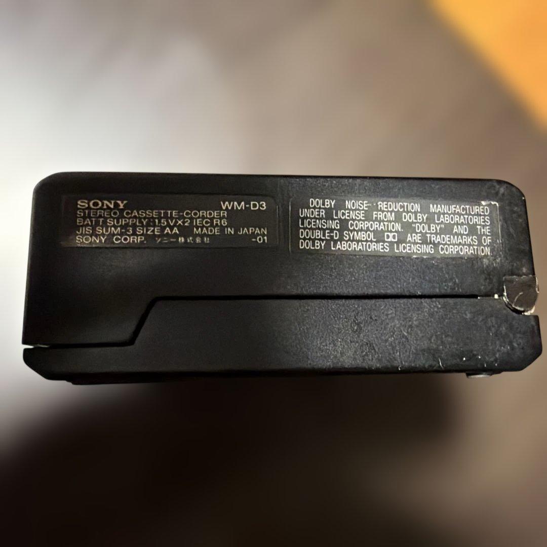 SONY ウォークマン　WM-D3