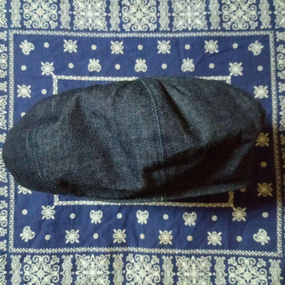 セール☆　美品　mr.fatman　ミスターファットマン デニム　ベレー帽　帽子