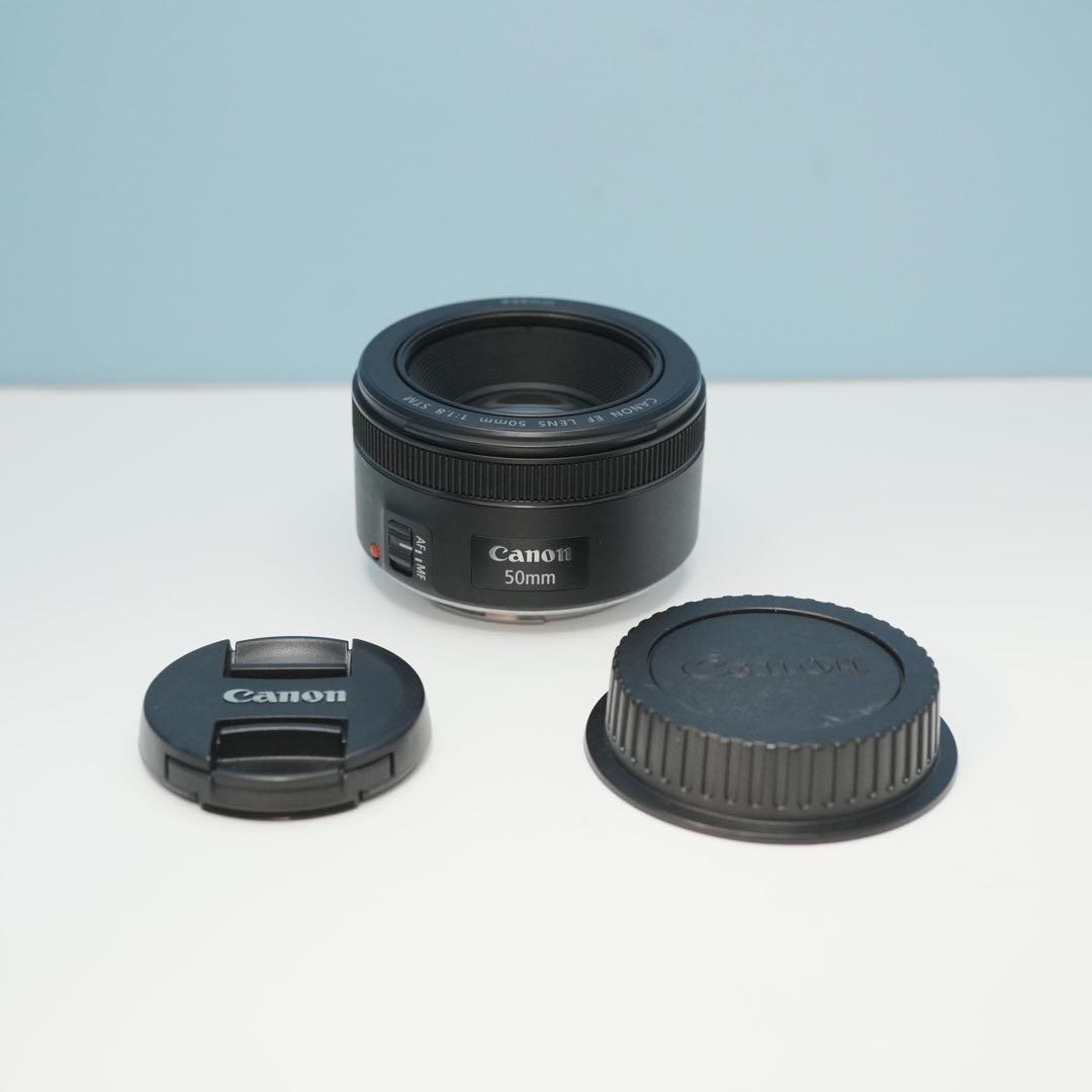 Canon純正 50mm F1.8 STM 標準レンズ 美品 a4940