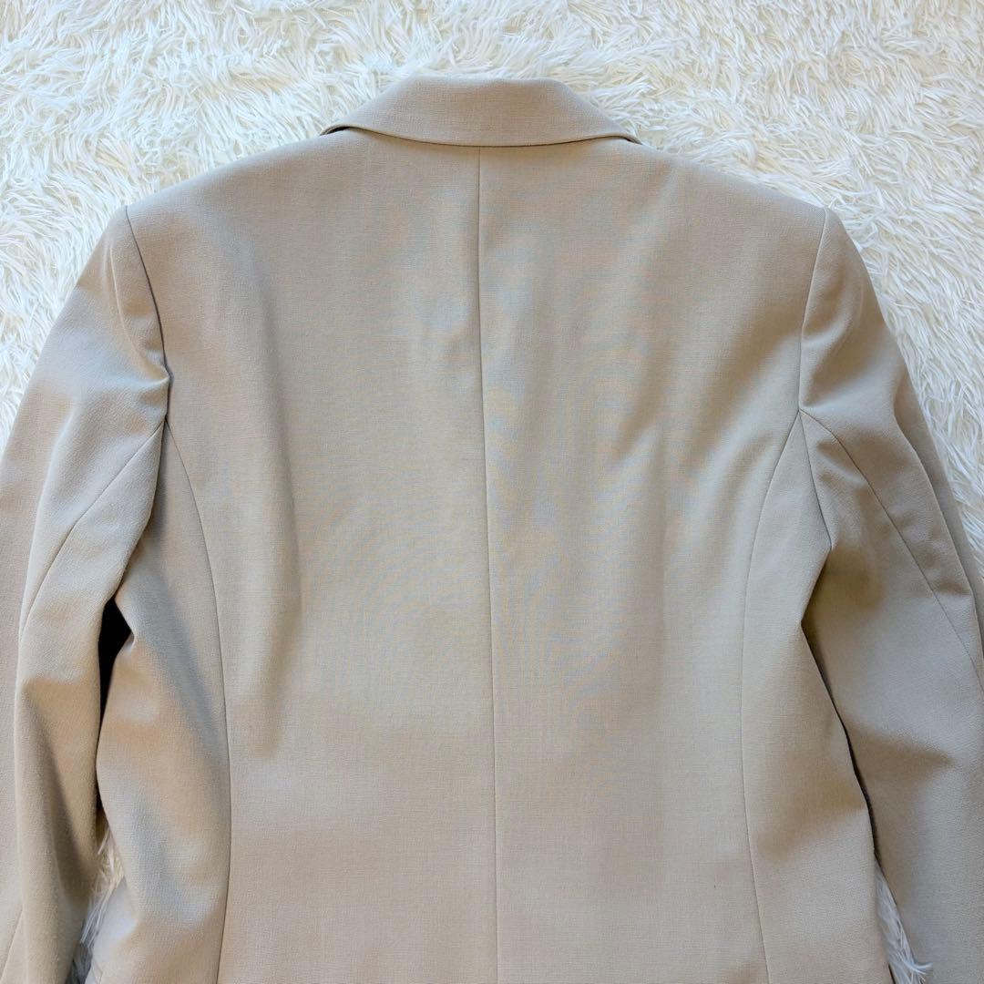 美品　ANAYI アナイ オックス ストレッチ ダブル ジャケット　ベージュ