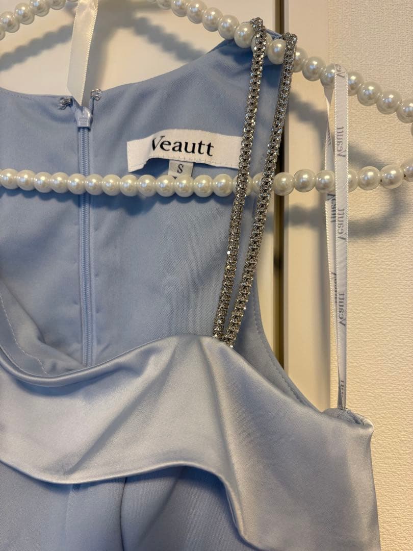 5日まで値下げ‼️Veautt ライトブルー ドレス