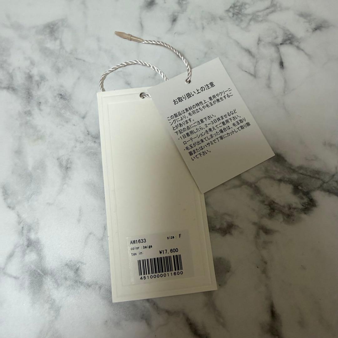 ワンピース ANDMARY High waist velour mini dress