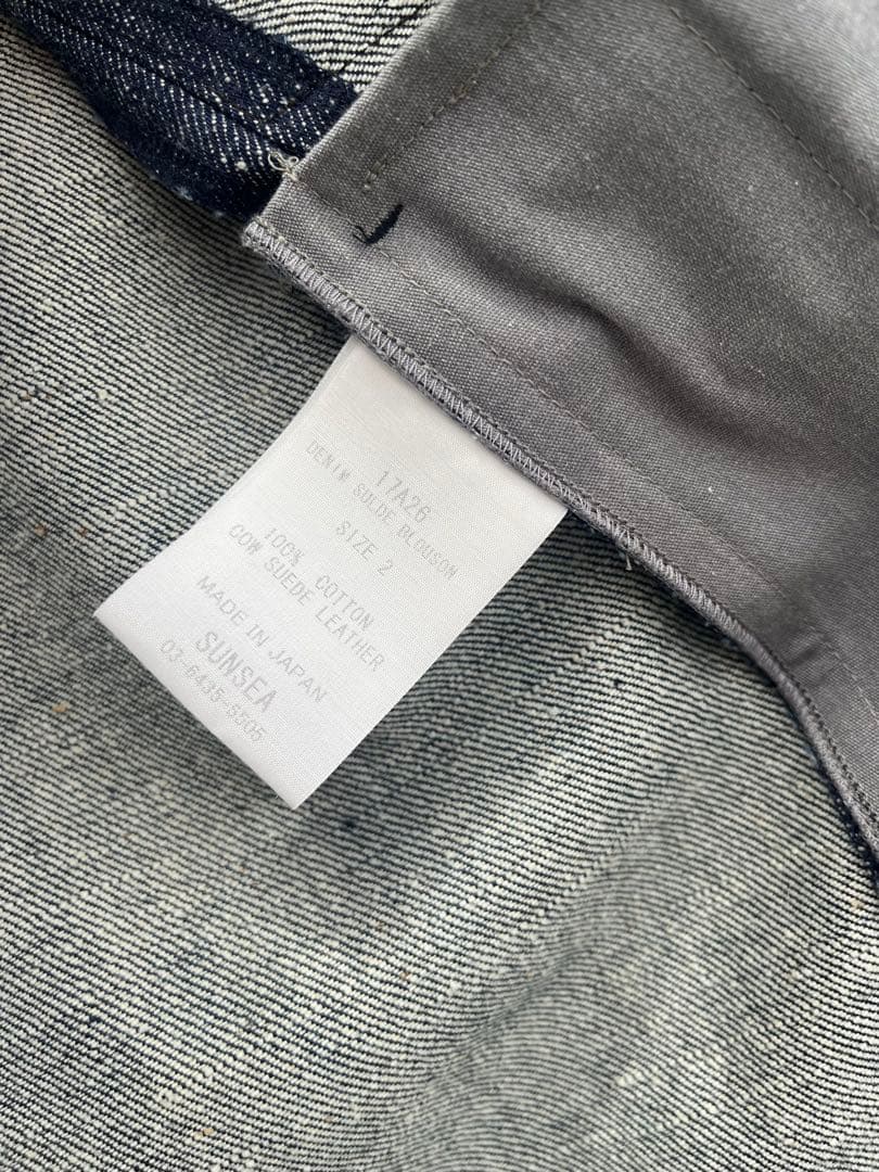 SUNSEA デニムジャケット