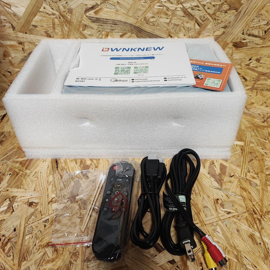 新品未使用 OWNKNEW プロジェクター 4K対応