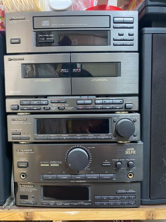 オーディオデッキ　Panasonic privateSELFIE