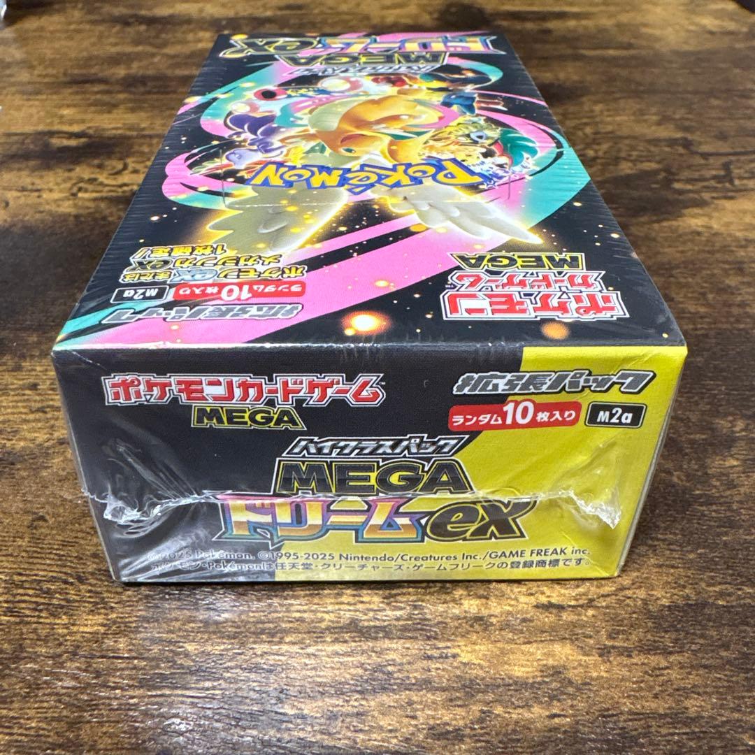 ポケモンカードゲーム MEGAドリームEX 1ボックス未開封シュリンクあり