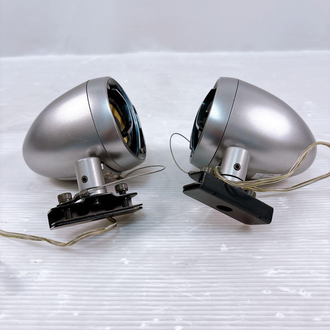 【極美品】carrozzeria 車用 スピーカー シルバーTS-STX99