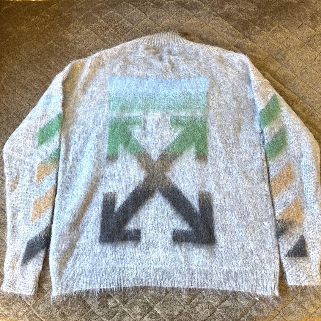 【新品・未使用】オフホワイト モヘアニット