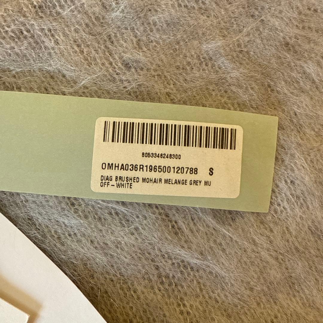 【新品・未使用】オフホワイト モヘアニット
