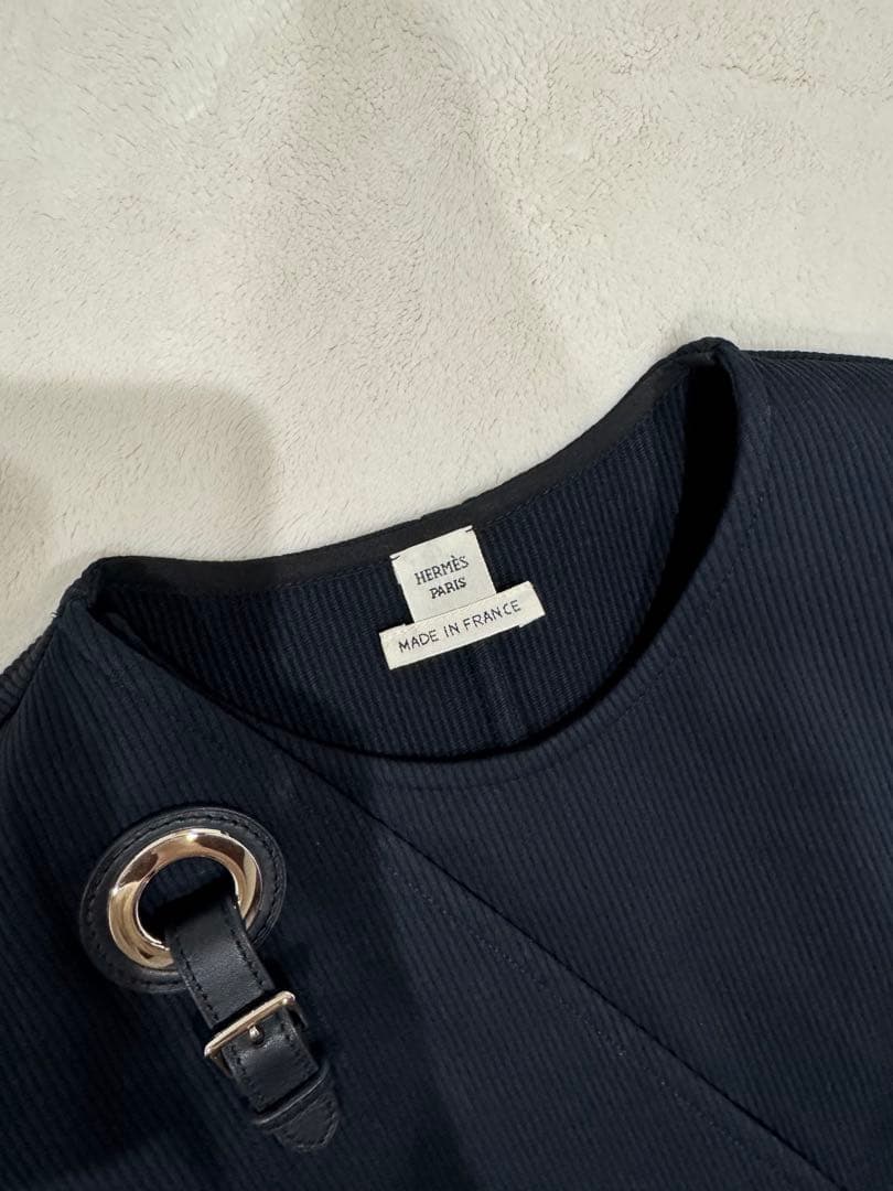 ご決定のお品物　エルメス　ジレ　ワンピース