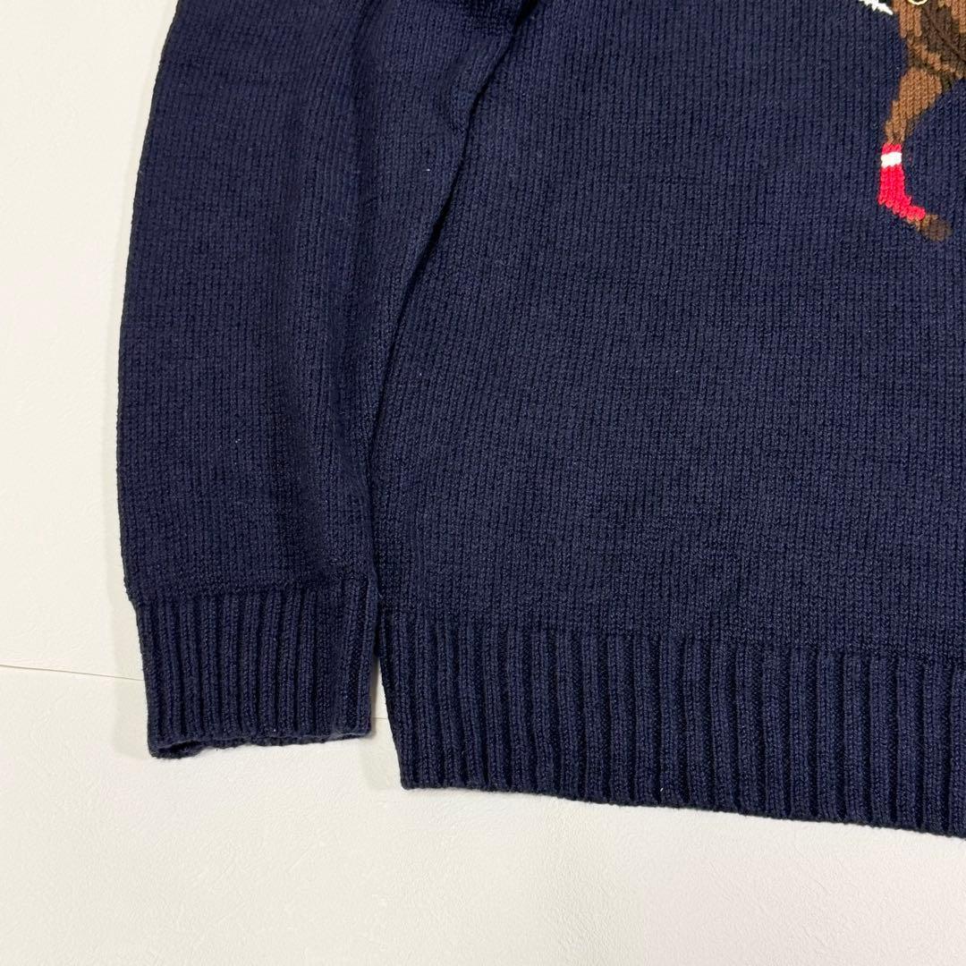 ポロラルフローレン 30周年記念 ポロベア ニット セーター ネイビー XL