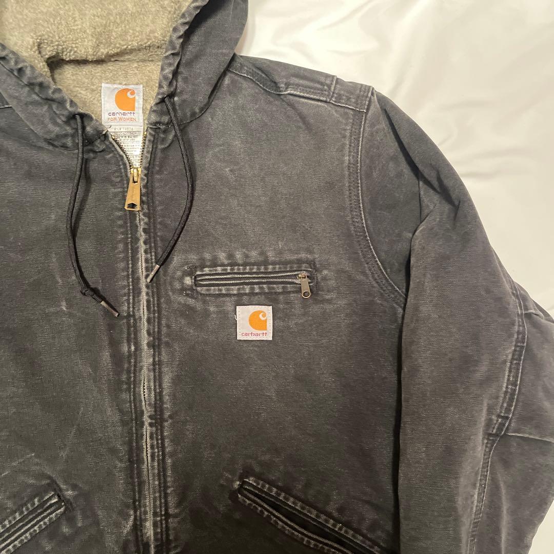 【2008年製】Carhartt シエラジャケット WJ141 希少モデル 黒M