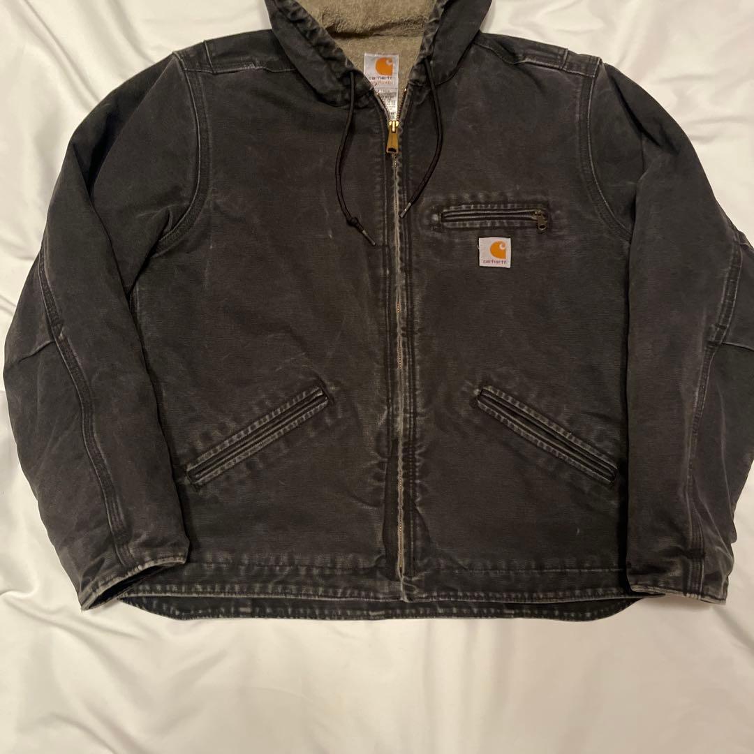 【2008年製】Carhartt シエラジャケット WJ141 希少モデル 黒M