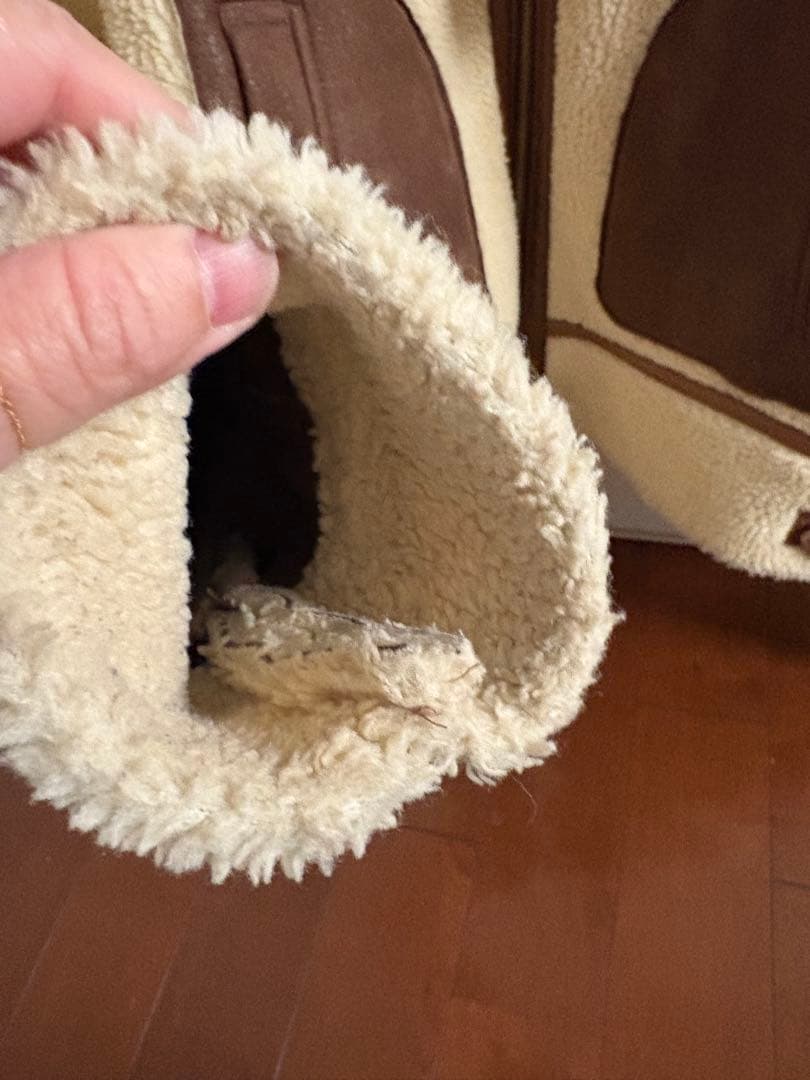 roku 6 フェイクムートンジャケット