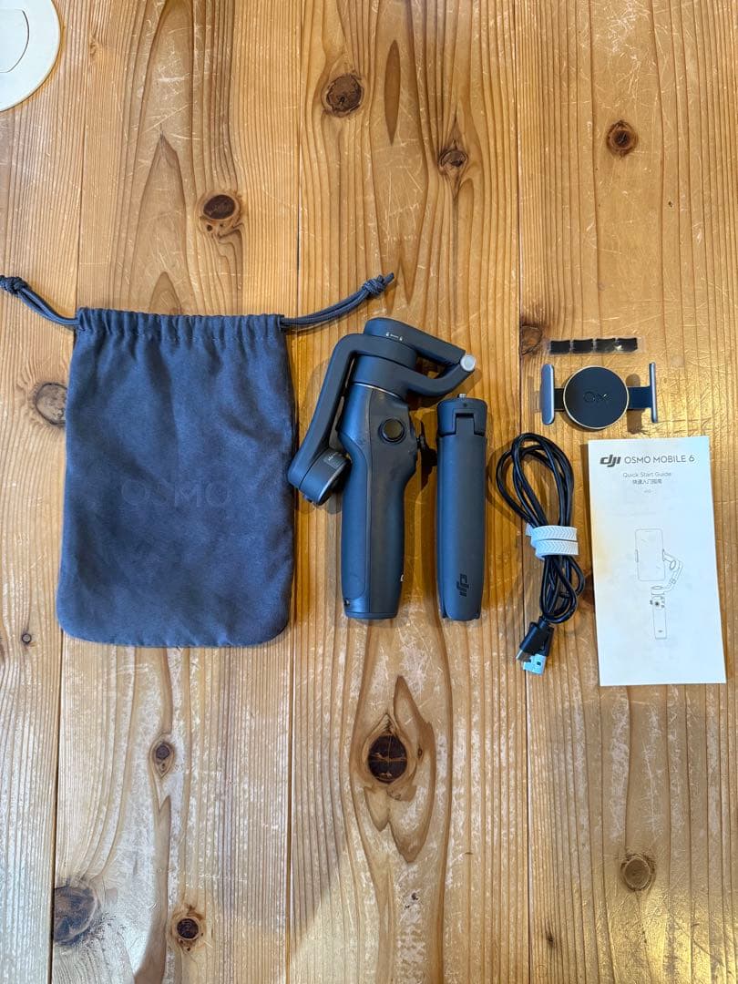 DJI Osmo Mobile 6 スタビライザー　2、3回使用　箱無し週末値下