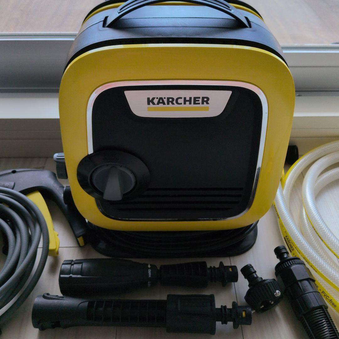 KARCHER 高圧洗浄機 K MINI 自吸セット（オリジナルボックス付き）