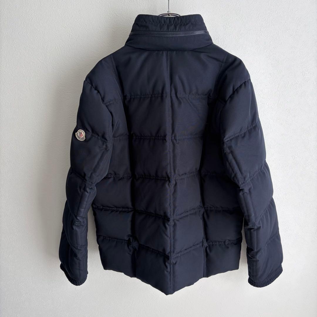 【美品/Lサイズ‼︎】モンクレール　ダウンジャケット　2way ネイビー　希少素材