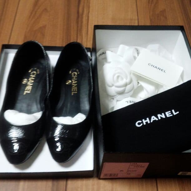 CHANEL正規店購入　フラットシューズ