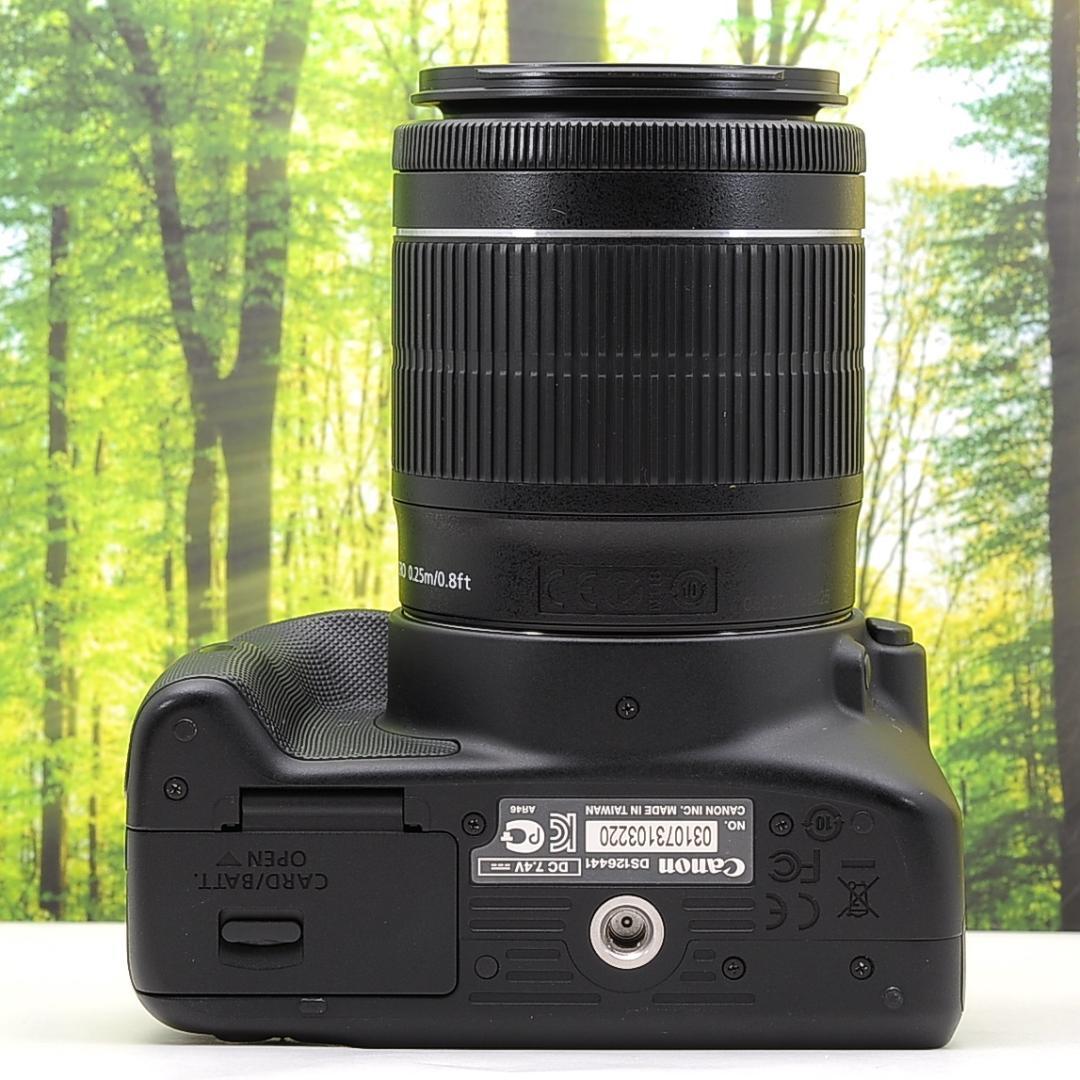 ショット数3215枚！スマホ転送セット☆キャノン Kiss X７Wセット