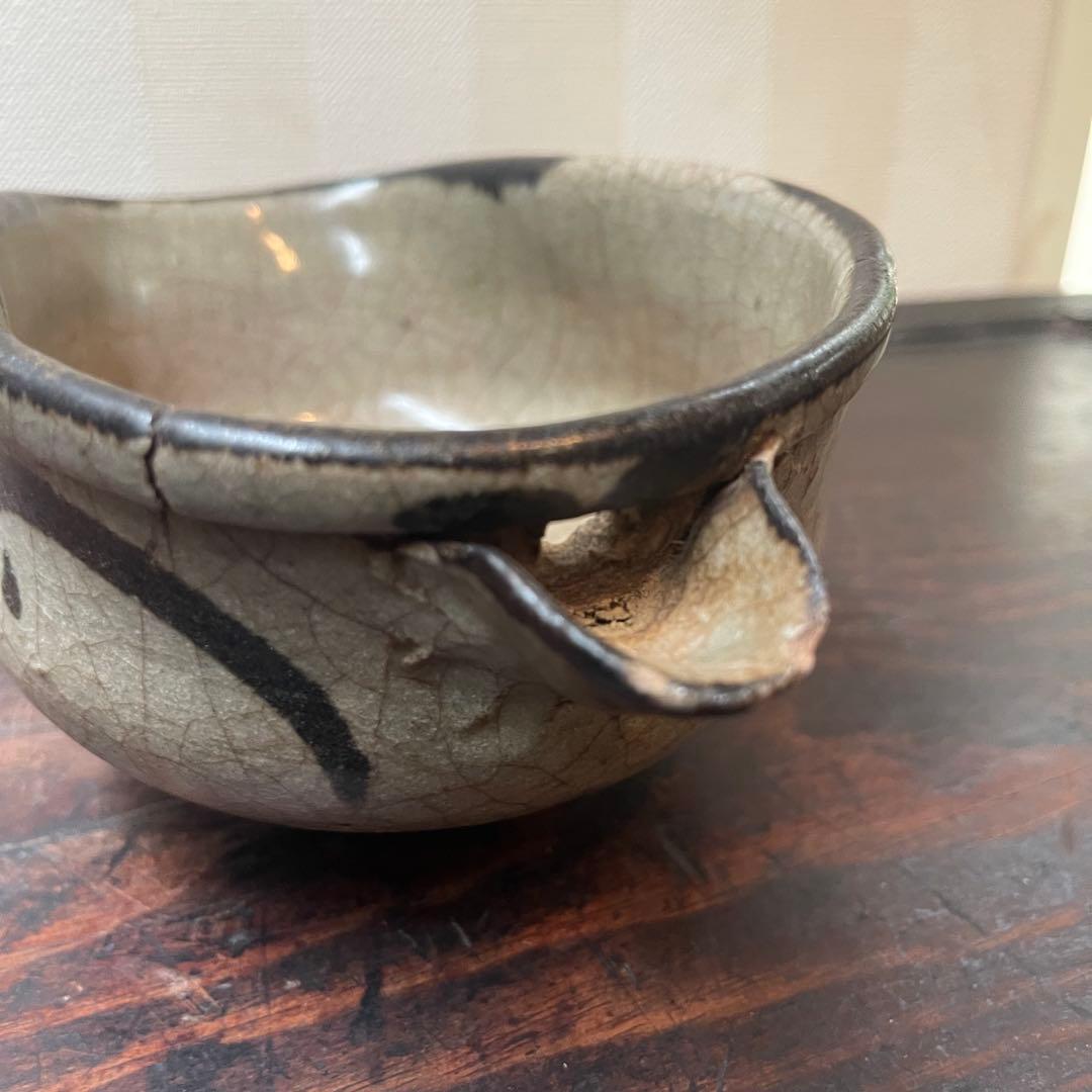 江戸期 絵唐津 片口 古唐津 酒器徳利