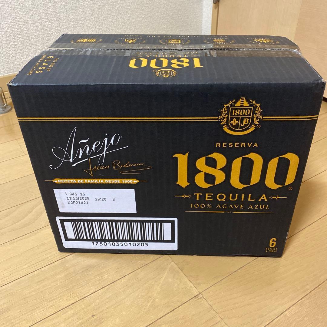 【正規品】クエルボ 1800 アネホ 750ml　１箱(６本)