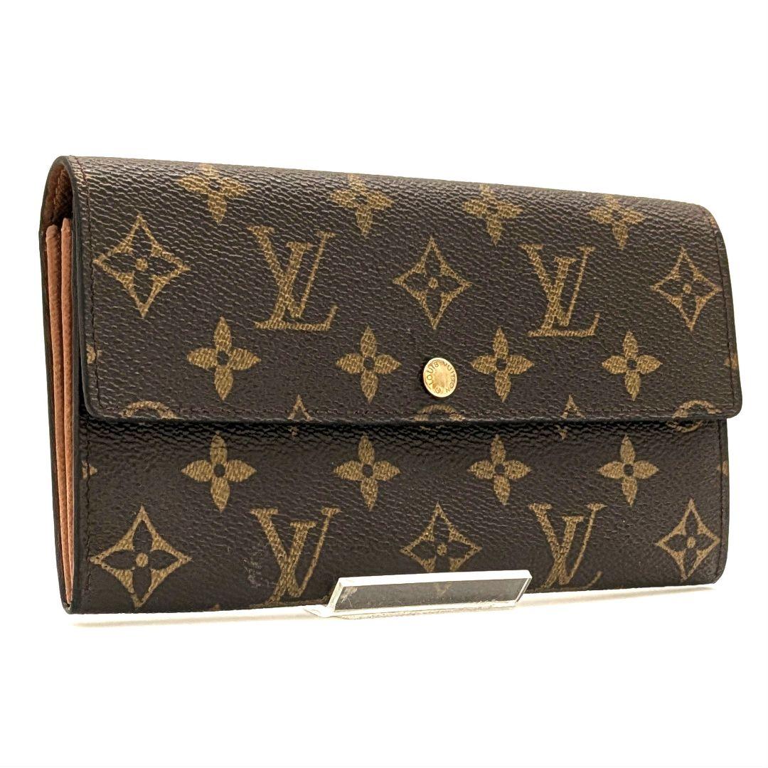 ルイヴィトン モノグラム ポシェット ポルトモネ クレディ 長財布 C36