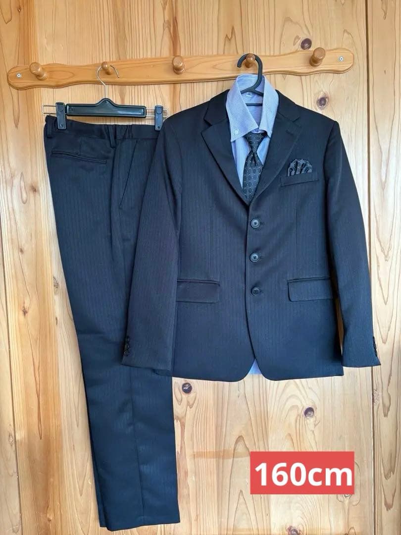 美品⭐︎フォーマルスーツセットOLIVER HOUSE 160cm卒業式小学校男子