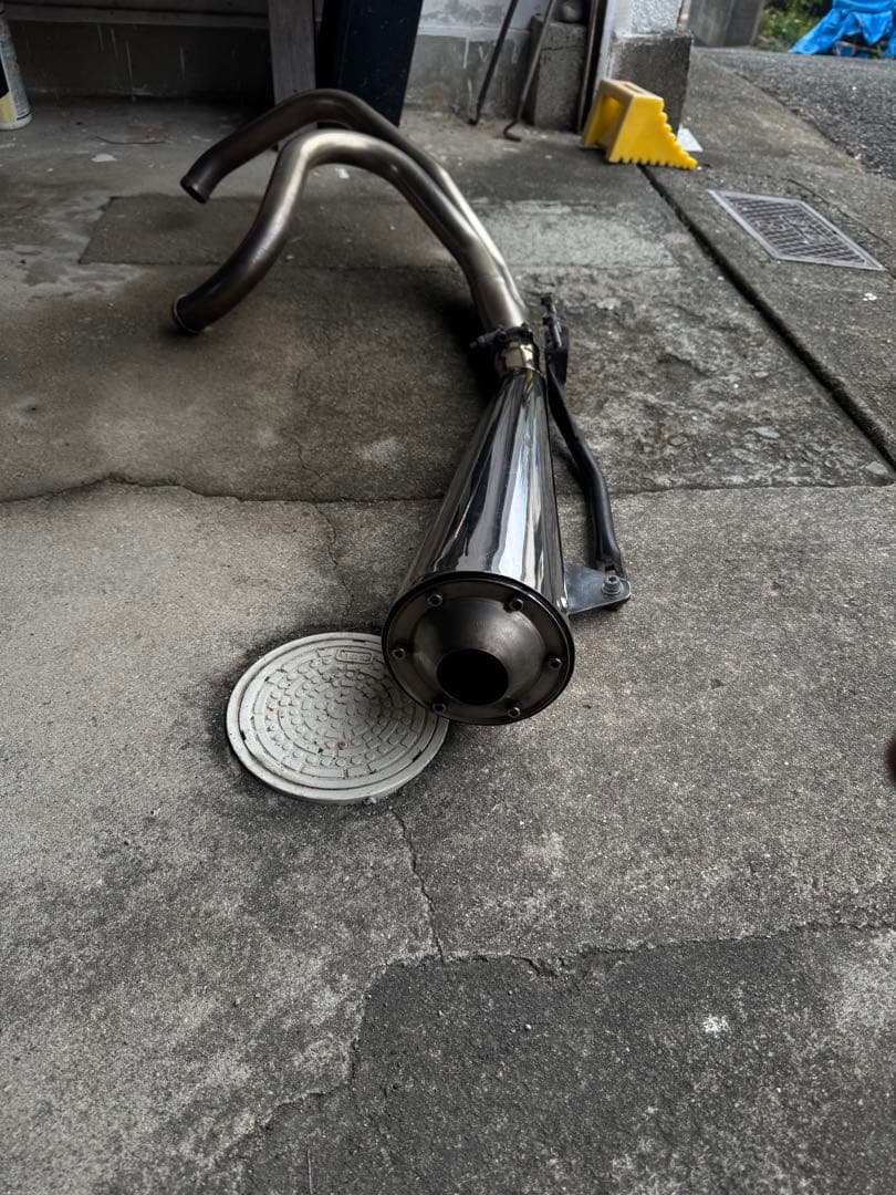 濱*リ様 ハーレーxl1200sエキパイとスーパートラ5インチメガホン　スポーツ