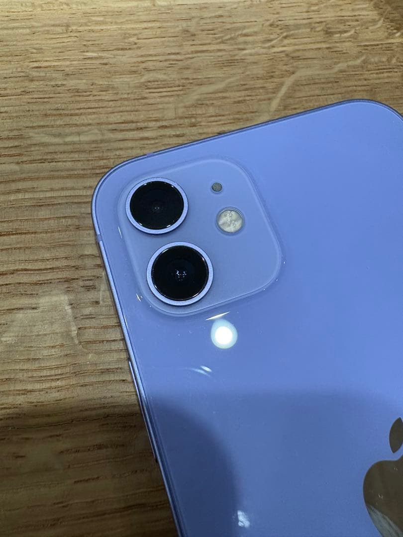 Apple iPhone12 パープル　128GB 91%