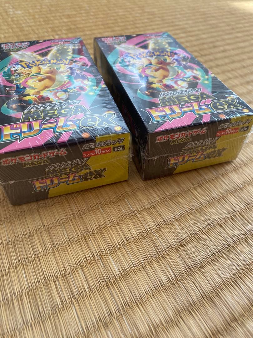 ポケモンカード MEGAドリームEX 2BOX シュリンク付き