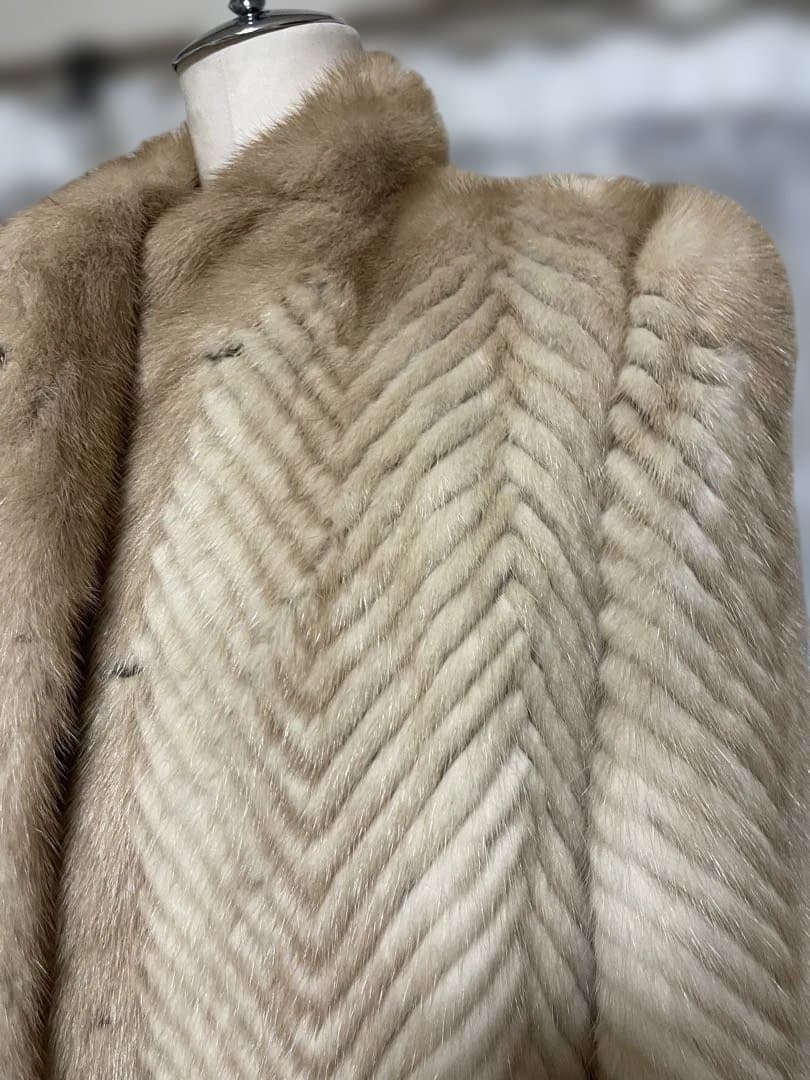高品質　　LUPIAN FURミンク　コート