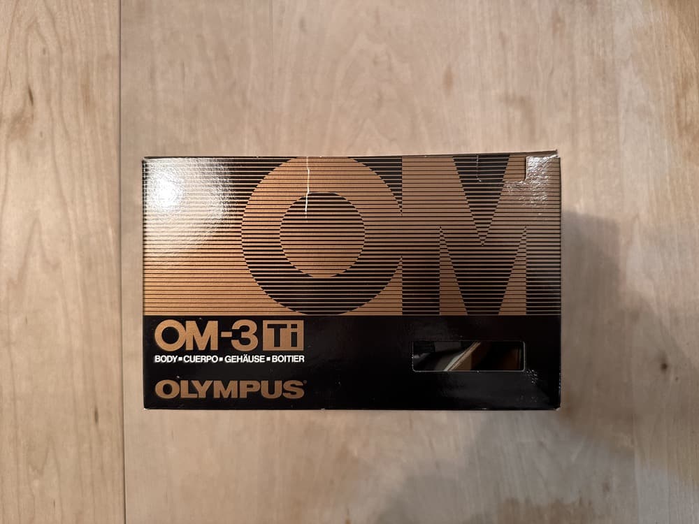 Olympus オリンパス OM-3Ti チタン ブラック 35mm