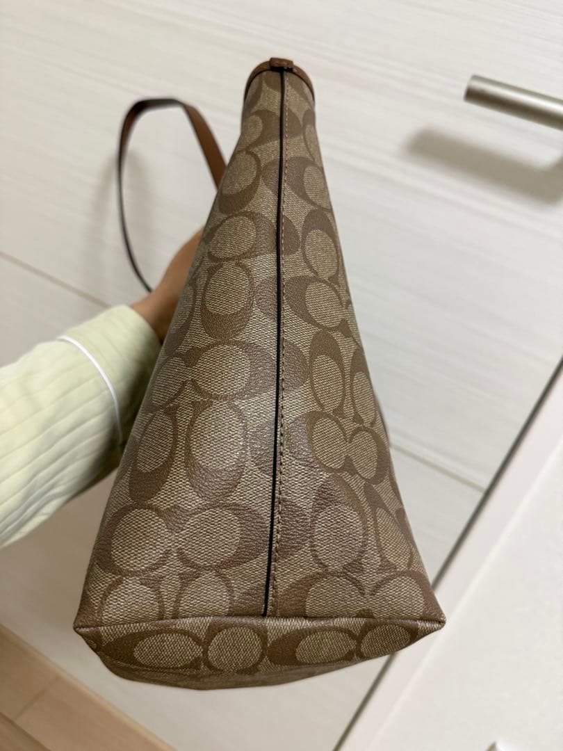 Coach ロゴプリント トートバッグ