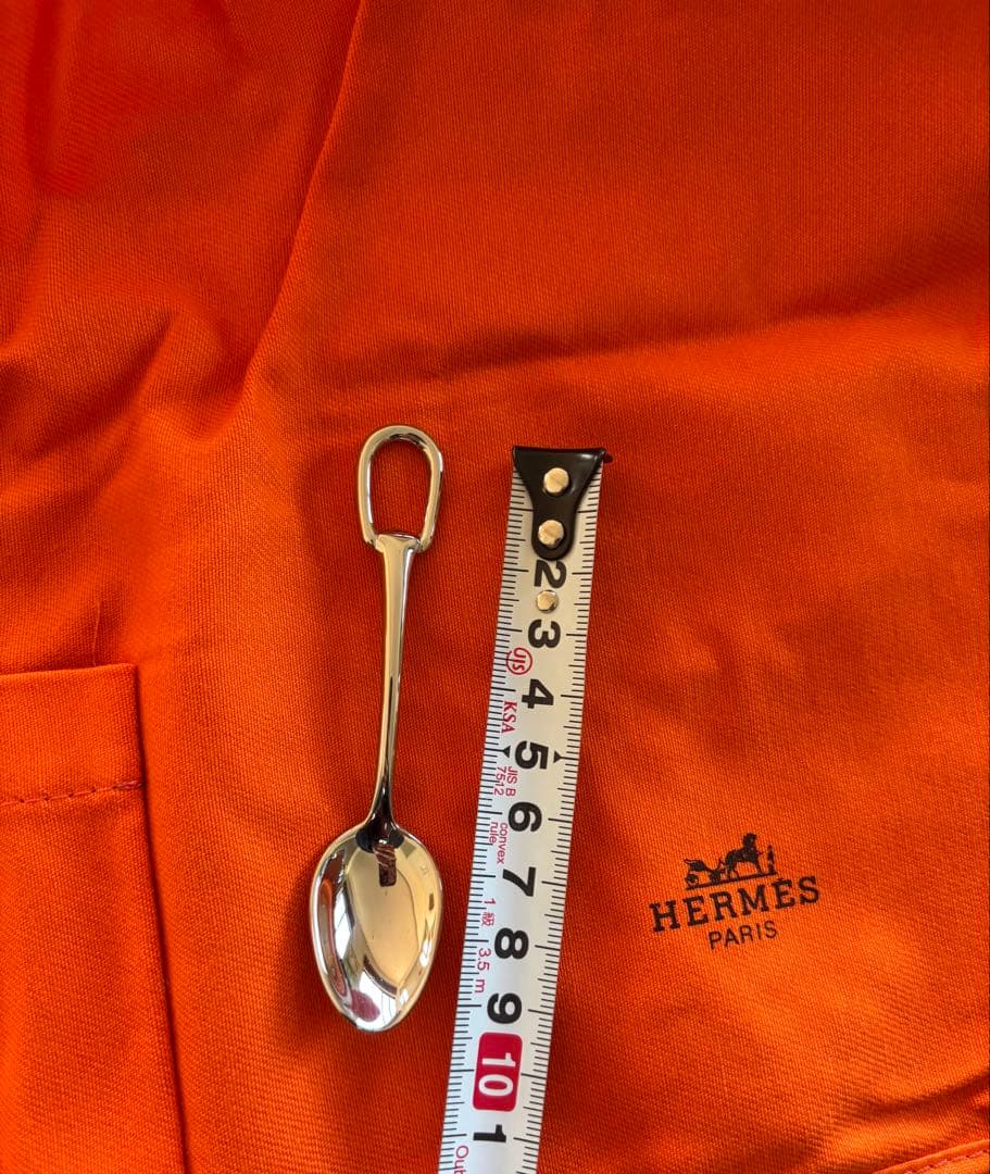 エルメス　デザートスプーン　アトラージュ