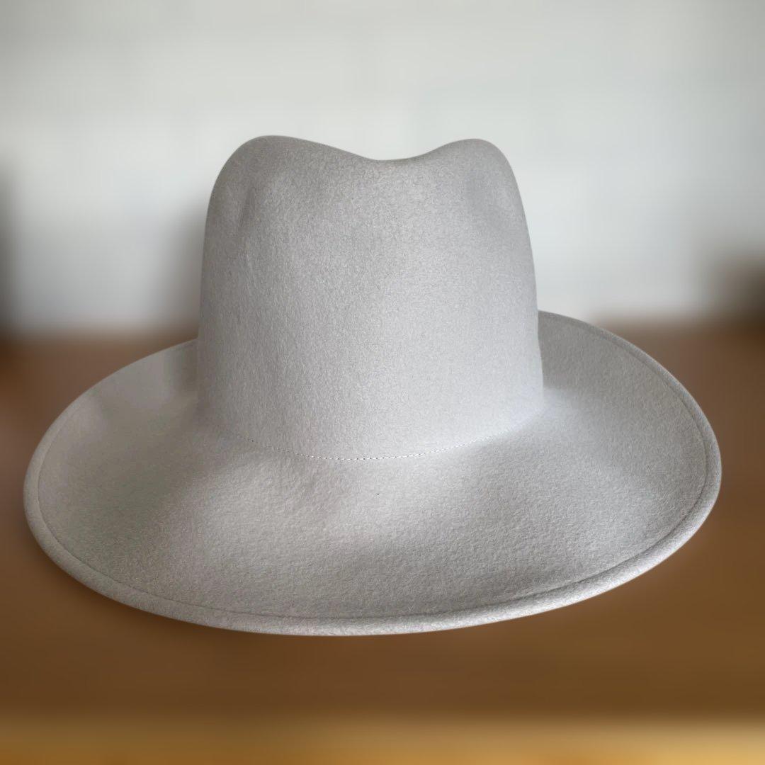 fjokmst 様ホワイトフェルトハット　キジマタカユキ